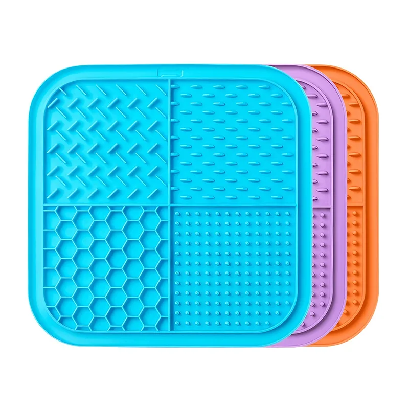 Silikonowe talerze na żywność dla zwierząt